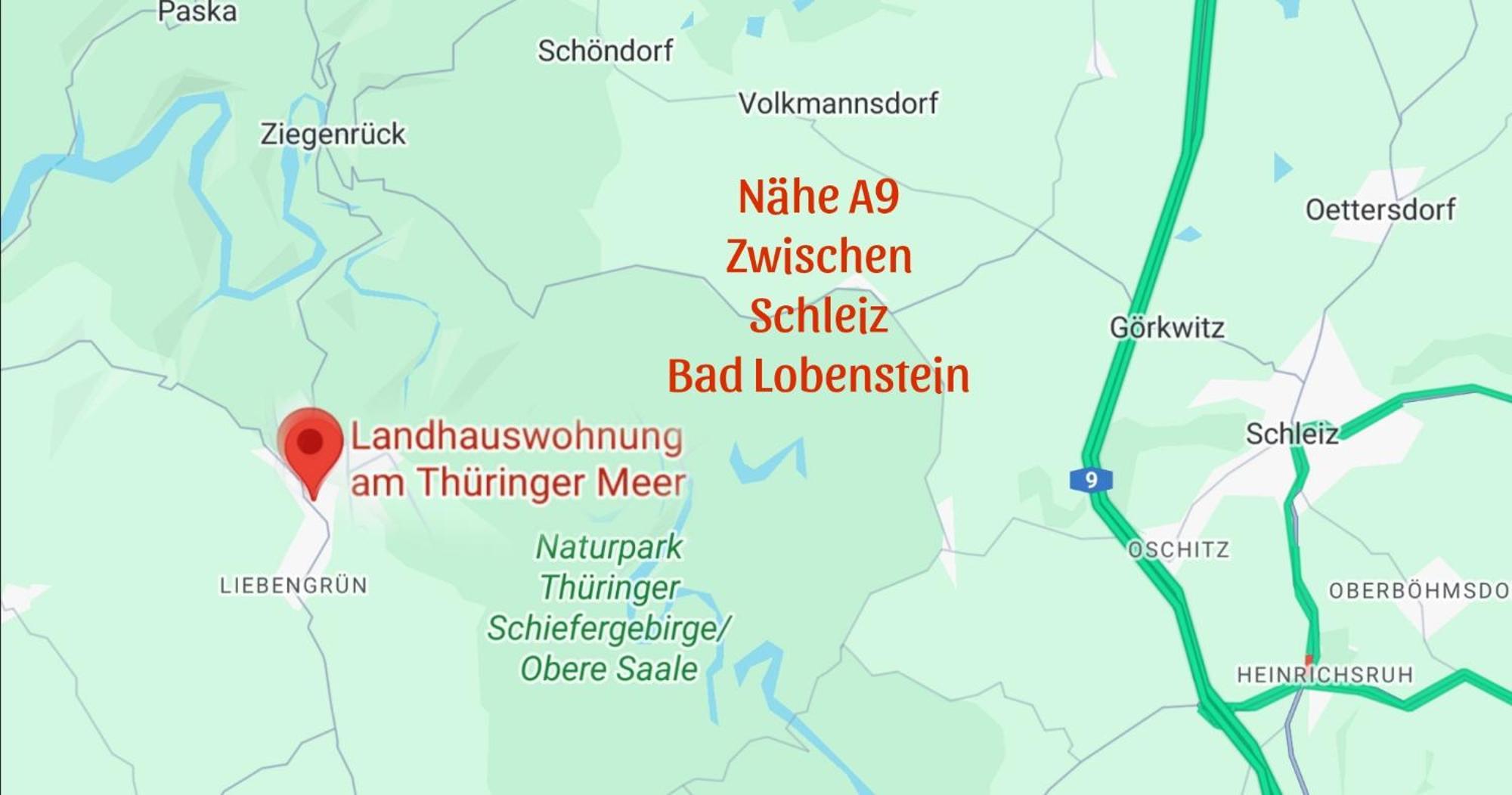 Landhauswohnung Am Thueringer Meer - Fuehlen Wie Zuhause Remptendorf エクステリア 写真